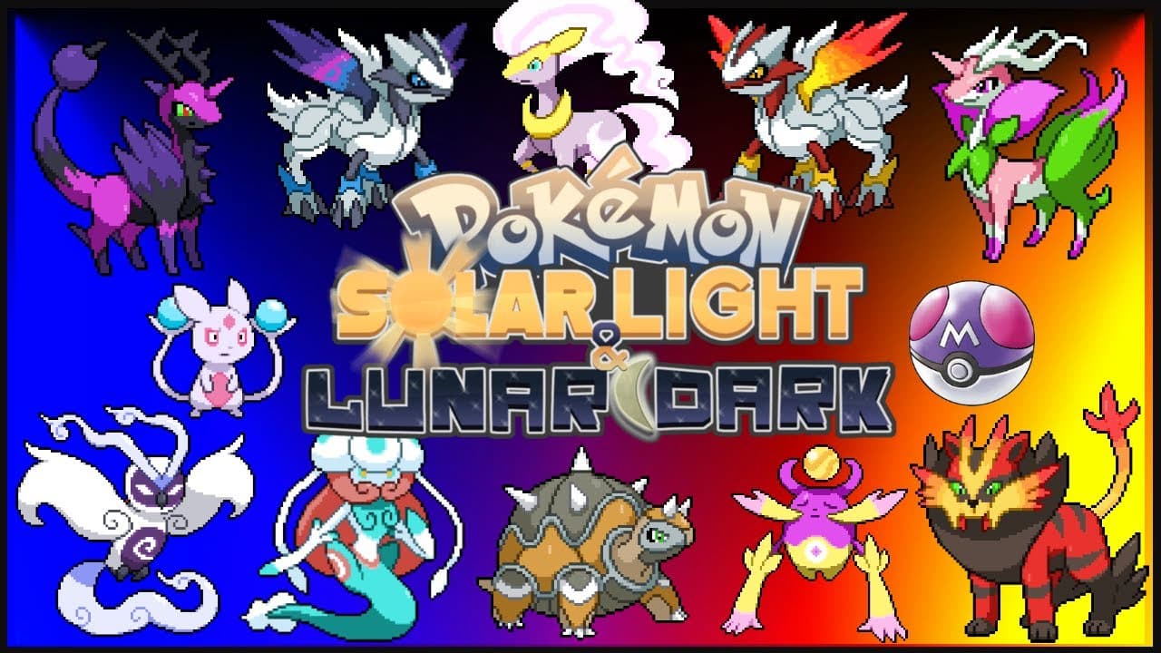 Cover image of Pokémon Solar Light and Lunar Dark